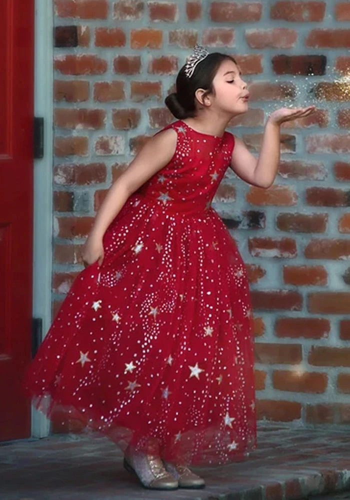 ANTOINETTE GOWN CRIMSON 4 ANTOINETTE GOWN CRIMSON - Image 2