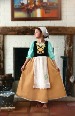 FAIR MAIDEN DRESS & HEAD SCARF SET -Clothing Promotion Store 114 2