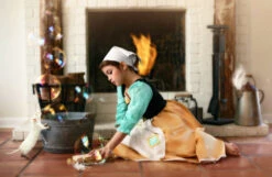 FAIR MAIDEN DRESS & HEAD SCARF SET -Clothing Promotion Store 114 3