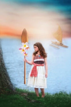 HAWAIIAN PRINCESS DRESS & NECKLACE SET -Clothing Promotion Store 118 1 83a1394b 2c0d 496b 8b8f bcc9505f899d