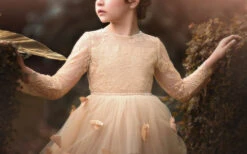 MARIPOSA GOWN CHAMPAGNE -Clothing Promotion Store 122 3