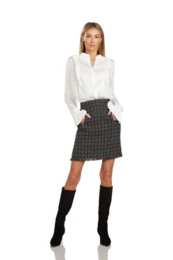 MAYA TUXEDO BLOUSE WINTER WHITE -Clothing Promotion Store 122 3 7b061711 c06f 4449 b788 f214d64a6be4