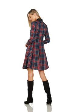 TRACY EMBROIDERED COLLAR TARTAN DRESS -Clothing Promotion Store 139 5 2299c5cc 41cb 4cf7 8d3f 2e2aefb7fab0