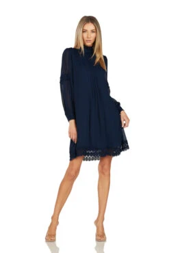 Clothing Promotion Store 8 THEODORA SHIFT DRESS NAVY BLUE