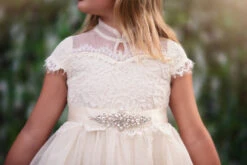 ARIANA GOWN SPARKLE IVORY -Clothing Promotion Store 152 2