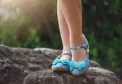 MAGICAL BUTTERFLY SHOE BLUE -Clothing Promotion Store 159 1