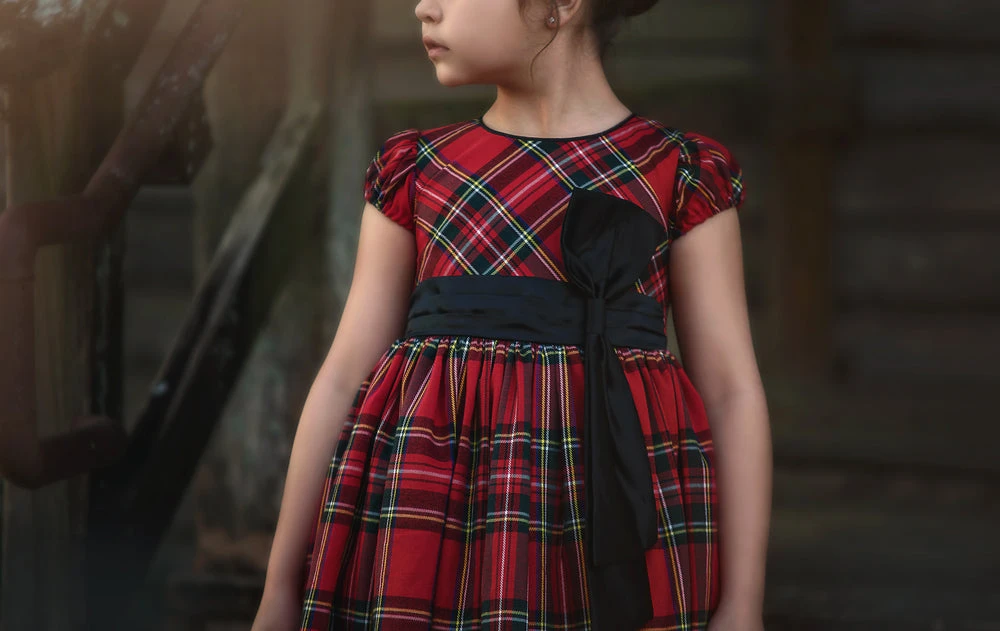 ISLA STEWART TARTAN DRESS 6 ISLA STEWART TARTAN DRESS - Image 4