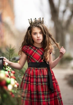 ISLA STEWART TARTAN DRESS 14 ISLA STEWART TARTAN DRESS -Clothing Promotion Store 175 6