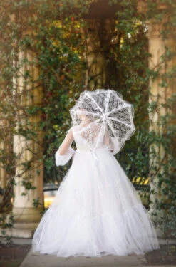 PIPER LACE PARASOL WHITE -Clothing Promotion Store 19 2 7808049b 64da 4ae3 a512 79e62846df5b