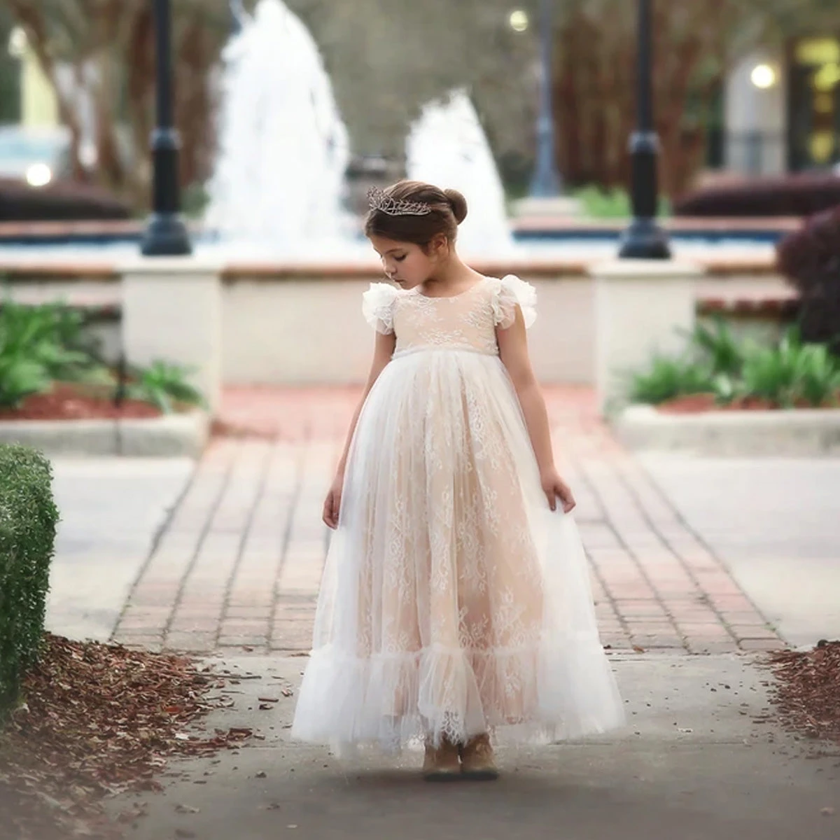 CLARA GOWN BUTTERSCOTCH 5 CLARA GOWN BUTTERSCOTCH - Image 3