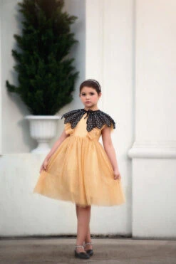 HENRIETTA JEWELED CAPE BLACK -Clothing Promotion Store 20