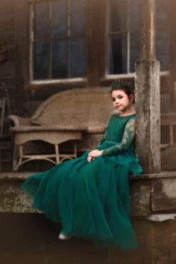 MARIPOSA GOWN EMERALD -Clothing Promotion Store 23 4