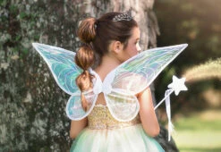 FAIRY DRESS, WINGS & WAND 3PC. SET -Clothing Promotion Store 280 6