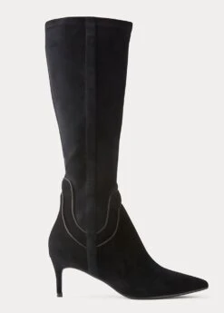 ELEANOR SUEDE BOOT BLACK -Clothing Promotion Store 291 5959d842 f75d 48ca b494 c934494fd282