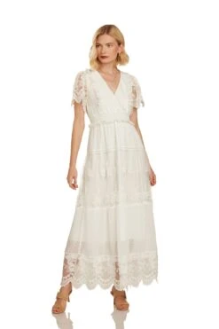 MARJORIE MAXI DRESS WHITE 20 MARJORIE MAXI DRESS WHITE -Clothing Promotion Store 29 1618 WEB
