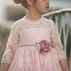 BELLA RAFAELA GOWN & BELT SET PINK -Clothing Promotion Store 2 09bef0d3 384a 4092 87b7 b959b5c9494a