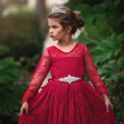 AINSLEY DRESS & BELT SET CRIMSON -Clothing Promotion Store 2 14ded2d2 b55d 4eba b48f 733ce674ce79