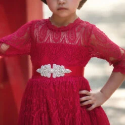 BELLA RAFAELA GOWN & BELT CRIMSON -Clothing Promotion Store 2 314b541e 8f8f 4863 b16f e79815313a18