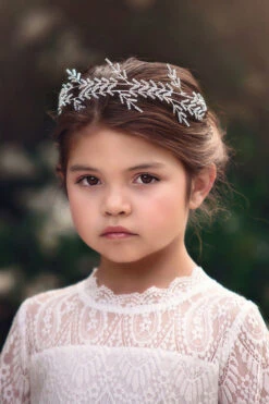 BELLA RAFAELA GOWN & BELT SET WHITE -Clothing Promotion Store 30