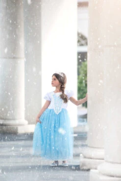 SNOW PRINCESS GOWN & CAPE SET -Clothing Promotion Store 347 3