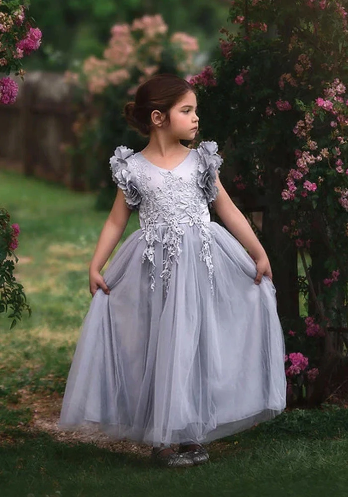 BIANCA GOWN SILVER 4 BIANCA GOWN SILVER - Image 2