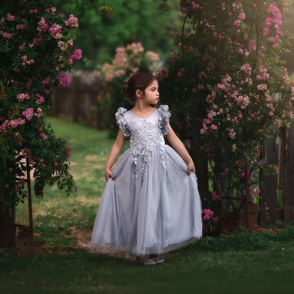 BIANCA GOWN SILVER 5 BIANCA GOWN SILVER - Image 3