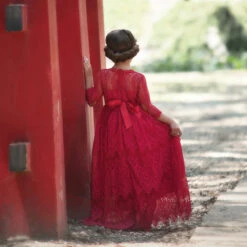 BELLA RAFAELA GOWN & BELT CRIMSON -Clothing Promotion Store 3 20682666 84ed 4478 9a0c 2cd6635e69f3