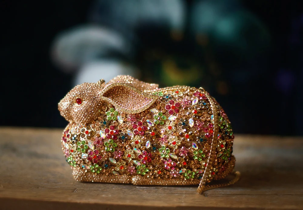 CONEJA JEWELED CLUTCH 5 CONEJA JEWELED CLUTCH - Image 3