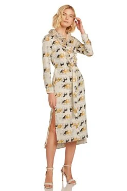 LEA BUTTON DOWN MAXI DRESS EQUESTRIAN PRINT 12 LEA BUTTON DOWN MAXI DRESS EQUESTRIAN PRINT -Clothing Promotion Store 472 c112c862 0374 4c80 949e 26248fc8fc22