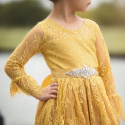 AINSLEY DRESS & BELT SET SUNFLOWER -Clothing Promotion Store 4 a52a8cb9 14ba 4c9c a206 fae4d49b5542