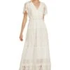 MARJORIE MAXI DRESS WHITE -Clothing Promotion Store 528