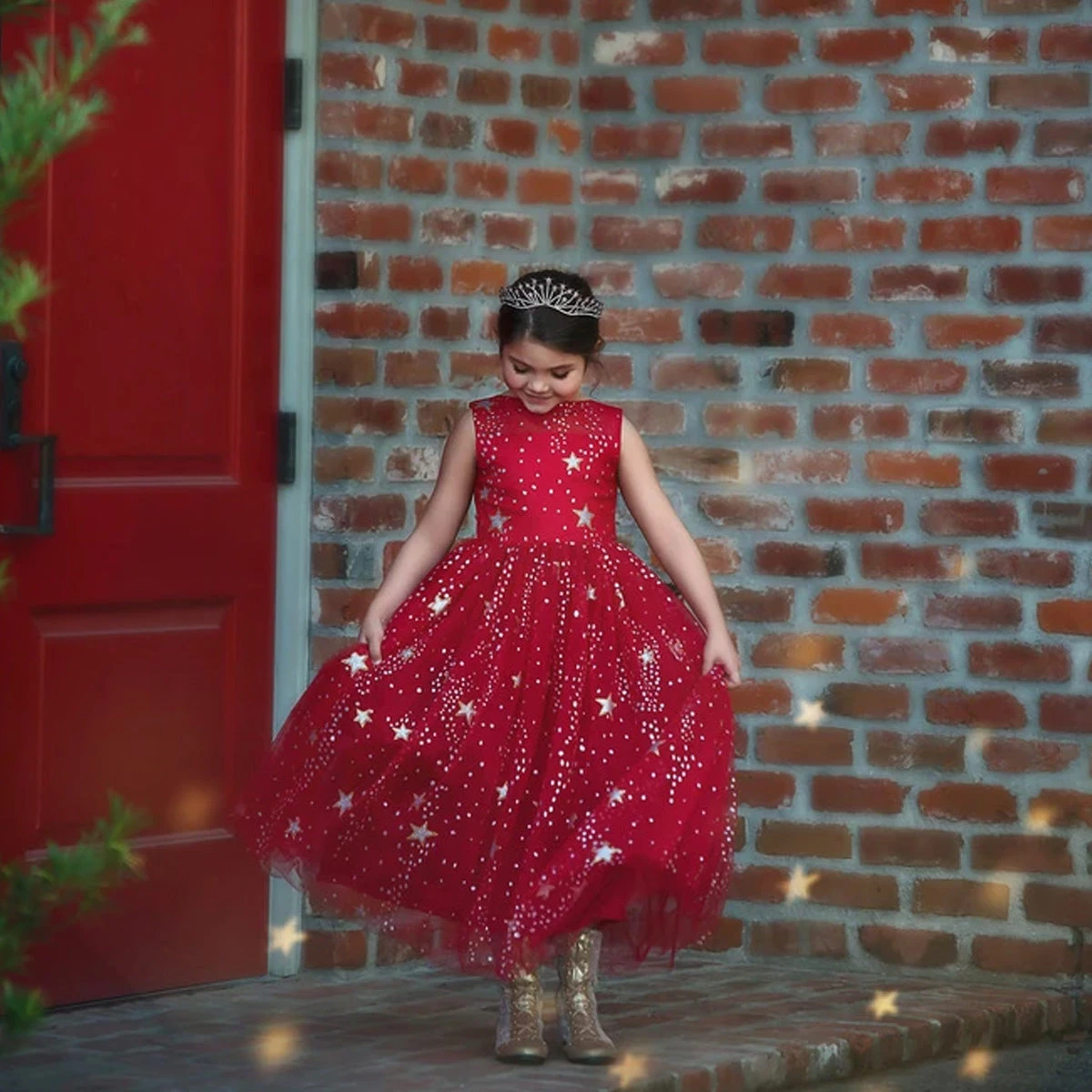 ANTOINETTE GOWN CRIMSON 9 ANTOINETTE GOWN CRIMSON - Image 7