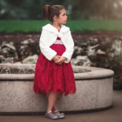 BELLA RAFAELA DRESS & BELT SET-CRIMSON -Clothing Promotion Store 5 f1d5bf95 851a 4226 9068 1ecd09cdc3bb