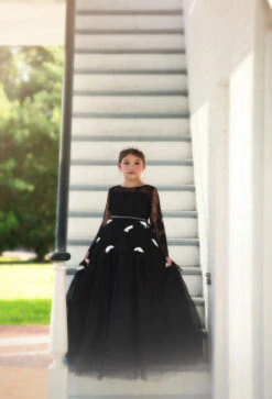 MARIPOSA GOWN BLACK & WHITE 8 MARIPOSA GOWN BLACK & WHITE -Clothing Promotion Store 64 3 6f572475 1b3a 448f a600 e04cc6af1268