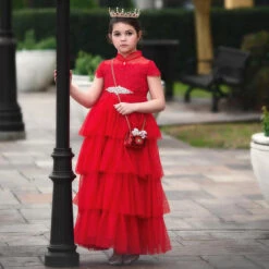 ARIANA GOWN & BELT SET CRIMSON -Clothing Promotion Store 6 ed6c4541 2d8c 47e6 b8e2 4bf520f252d0