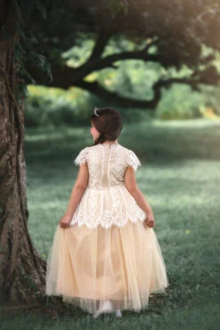 GWENDOLYN GOWN-WHITE/NATURAL -Clothing Promotion Store 8 4