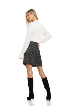 MAUDE BOUCLE PENCIL SKIRT -Clothing Promotion Store 86 4