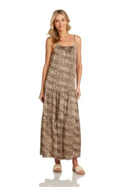 ALEXA MAXI DRESS LEOPARD -Clothing Promotion Store AlexaDressLeopard 0962 WEB