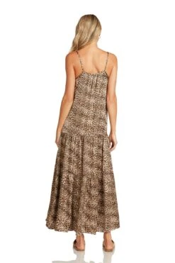 ALEXA MAXI DRESS LEOPARD -Clothing Promotion Store AlexaDressLeopard 0994 WEB