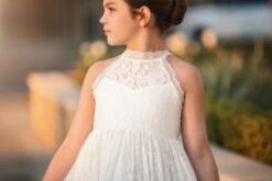 DOMINIQUE MAXI DRESS WHITE -Clothing Promotion Store DOMINIQUEWHTDETAIL