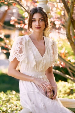 MARJORIE MAXI DRESS WHITE 27 MARJORIE MAXI DRESS WHITE -Clothing Promotion Store DSC06503