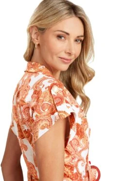 EVELYN DRESS PAISLEY -Clothing Promotion Store EvelynDress 0184 WEB