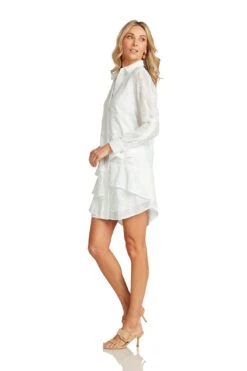LAURETTE DRESS WHITE -Clothing Promotion Store LauretteDressWhite 1086 WEB