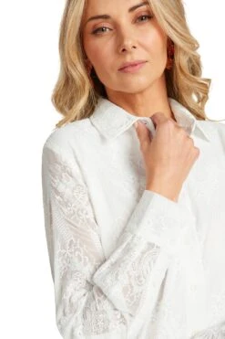 LAURETTE DRESS WHITE -Clothing Promotion Store LauretteDressWhite 1091 WEB 98b3256f 6412 4da7 84a3 3e391aa9d84e