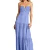 LUCILLE MAXI DRESS CORNFLOWER BLUE -Clothing Promotion Store LucilleMaxiDressBlue 0593 WEB