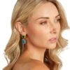 MONTPELLIER EARRINGS GREEN/BLUE