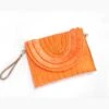 LEILANI WOVEN CLUTCH TANGERINE -Clothing Promotion Store Myproject 1 2023 06 30T120929.106