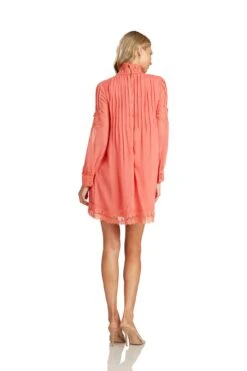 NATALIE TUNIC DRESS CORAL -Clothing Promotion Store NatalieTunicDress 0237 WEB