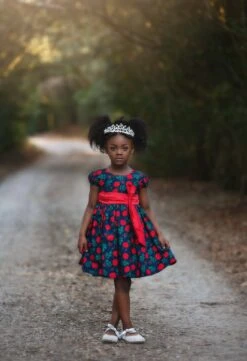 ISLA DRESS NAVY ROSE FLORAL -Clothing Promotion Store NewFloralDress1