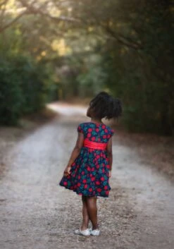 ISLA DRESS NAVY ROSE FLORAL -Clothing Promotion Store NewFloralDress3